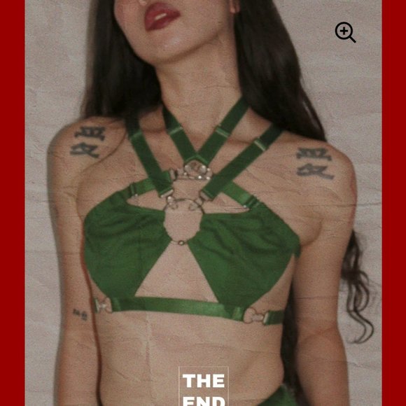 Cut-out bondage bralette from 'The End' - Picture 6 of 9